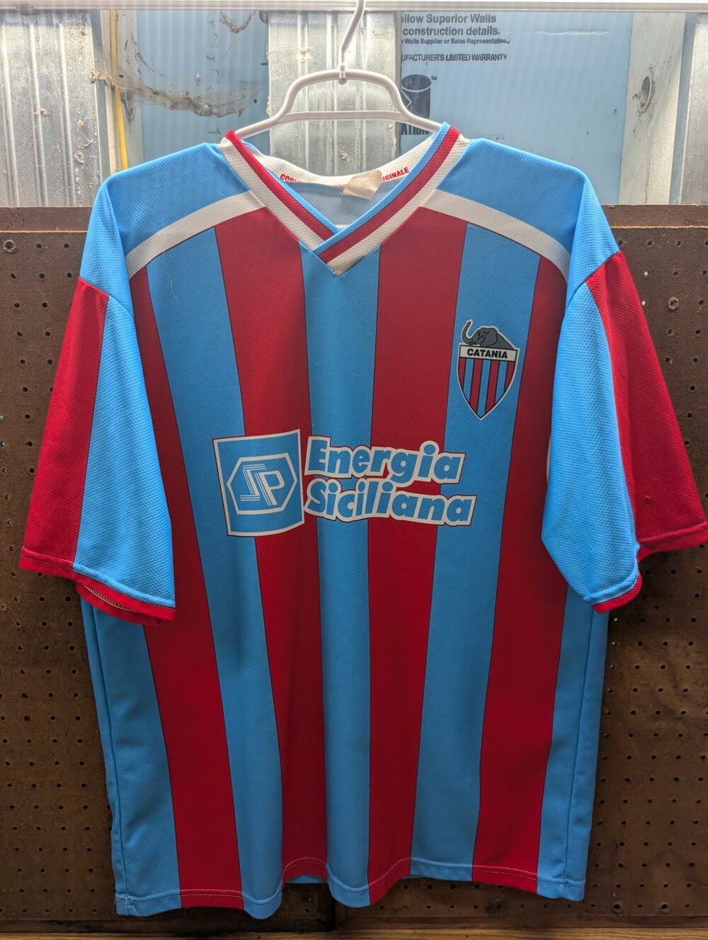 Calcio Catania Maxi 11 Jersey Energia Siciliana Soccer Shirt XL